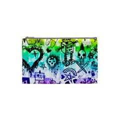 Rainbow Scene Kid Sketches Cosmetic Bag (small)