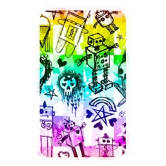 Rainbow Scene Kid Sketches Memory Card Reader (rectangular)