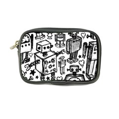 Robot Crowd Coin Purse by ArtistRoseanneJones