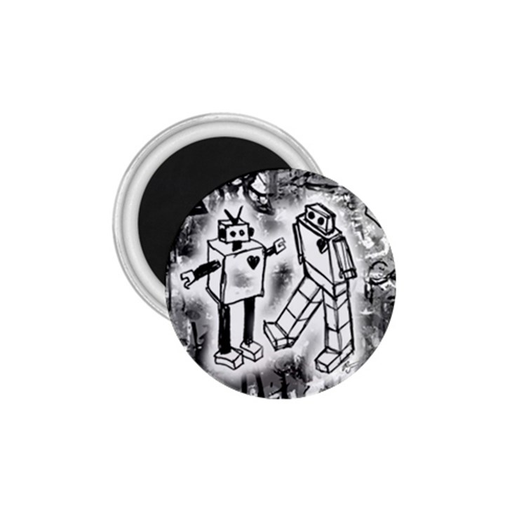 Robot Love 1.75  Button Magnet