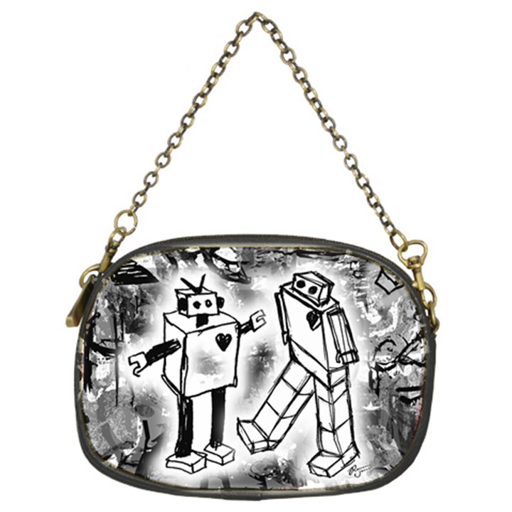 Robot Love Chain Purse (Two Sided) 