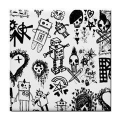 Scene Kid Sketches Ceramic Tile