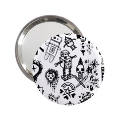 Scene Kid Sketches Handbag Mirror (2 25 )