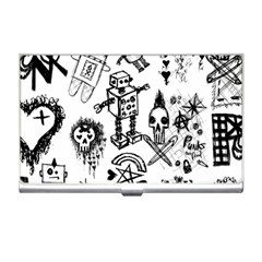 Scene Kid Sketches Business Card Holder