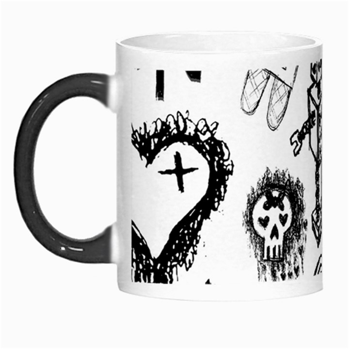 Scene Kid Sketches Morph Mug