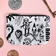 Scene Kid Sketches Coin Change Purse