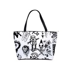 Scene Kid Sketches Large Shoulder Bag