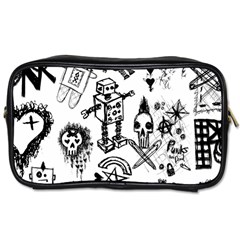 Scene Kid Sketches Travel Toiletry Bag (one Side)