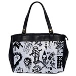 Scene Kid Sketches Oversize Office Handbag (One Side) Front