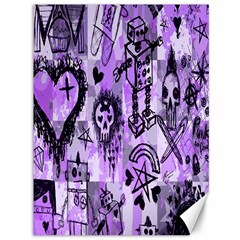 Purple Scene Kid Sketches Canvas 36  X 48  (unframed)