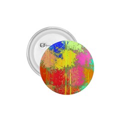 Colorful Paint Spots 1 75  Button