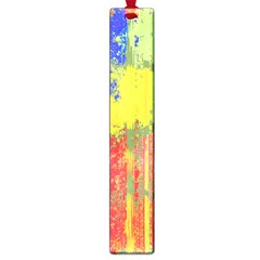 Colorful Paint Spots Large Book Mark