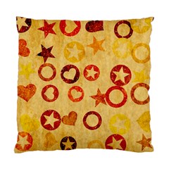 Shapes On Vintage Paper Standard Cushion Case (two Sides)