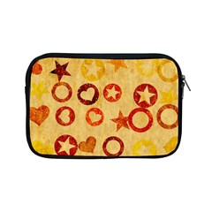 Shapes On Vintage Paper Apple Ipad Mini Zipper Case by LalyLauraFLM