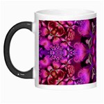 Pink Fractal Kaleidoscope  Morph Mug Left