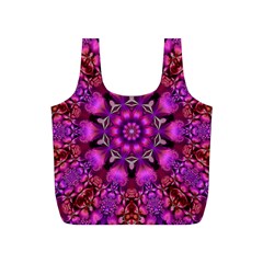 Pink Fractal Kaleidoscope  Reusable Bag (s)