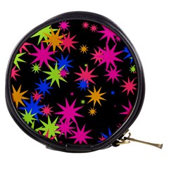 Colorful Stars Pattern Mini Makeup Bag