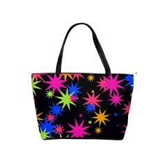 Colorful Stars Pattern Classic Shoulder Handbag