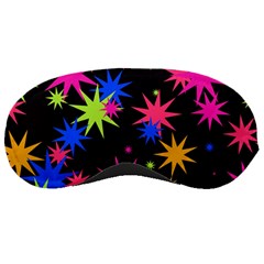 Colorful Stars Pattern Sleeping Mask by LalyLauraFLM