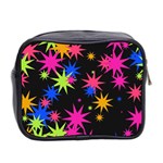 Colorful stars pattern Mini Toiletries Bag (Two Sides) Back