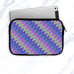 Diagonal Chevron Pattern Apple Ipad Mini Zipper Case