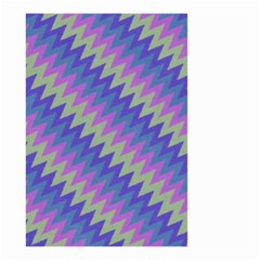 Diagonal Chevron Pattern Small Garden Flag