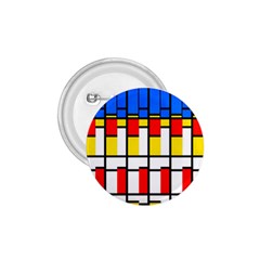 Colorful Rectangles Pattern 1 75  Button