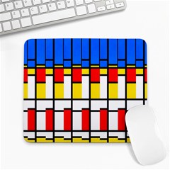 Colorful Rectangles Pattern Large Mousepad