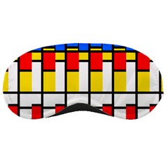 Colorful Rectangles Pattern Sleeping Mask