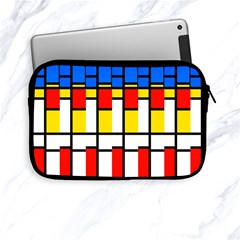 Colorful Rectangles Pattern Apple Ipad Mini Zipper Case