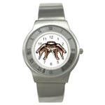 Fantasty Dark Alien Monster Stainless Steel Watch (Slim) Front