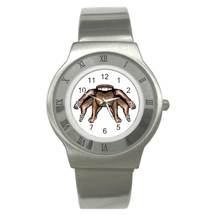 Fantasty Dark Alien Monster Stainless Steel Watch (Slim)