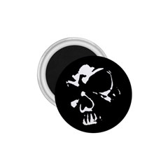 Gothic Skull 1 75  Button Magnet