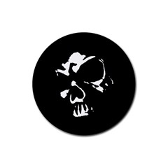 Gothic Skull Drink Coasters 4 Pack (round)