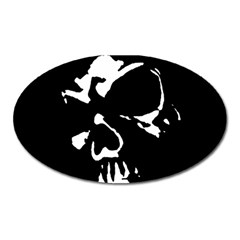 Gothic Skull Magnet (oval)