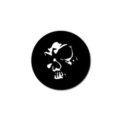 Gothic Skull Golf Ball Marker 4 Pack