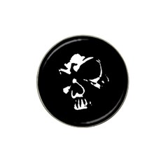 Gothic Skull Golf Ball Marker (for Hat Clip) by ArtistRoseanneJones