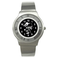 Gothic Skull Stainless Steel Watch (slim)