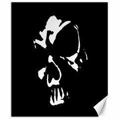 Gothic Skull Canvas 8  X 10  (unframed) by ArtistRoseanneJones