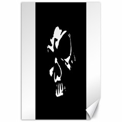 Gothic Skull Canvas 24  X 36  (unframed) by ArtistRoseanneJones