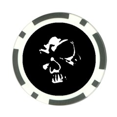 Gothic Skull Poker Chip