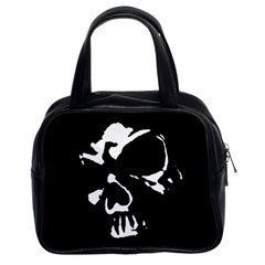 Gothic Skull Classic Handbag (two Sides)