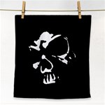 Gothic Skull Face Towel Front