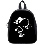 Gothic Skull School Bag (Small) Front