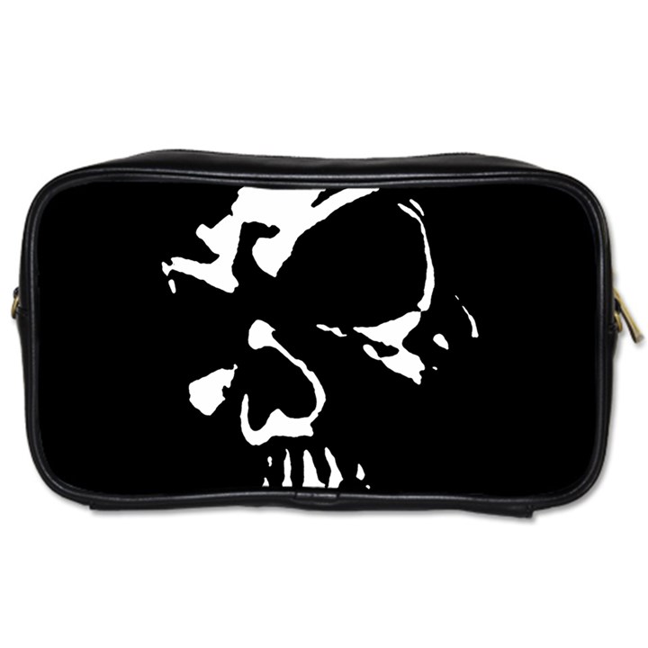 Gothic Skull Travel Toiletry Bag (Two Sides)