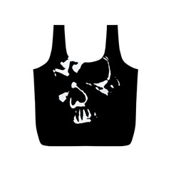 Gothic Skull Reusable Bag (s) by ArtistRoseanneJones