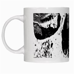 Grunge Skull White Coffee Mug