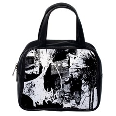 Grunge Skull Classic Handbag (one Side)