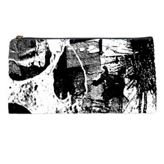 Grunge Skull Pencil Case by ArtistRoseanneJones