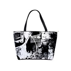 Grunge Skull Large Shoulder Bag by ArtistRoseanneJones